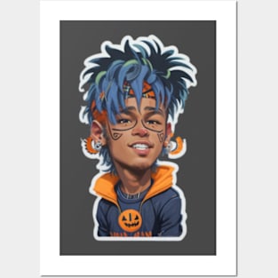 neymar brazil football Halloween Posters and Art